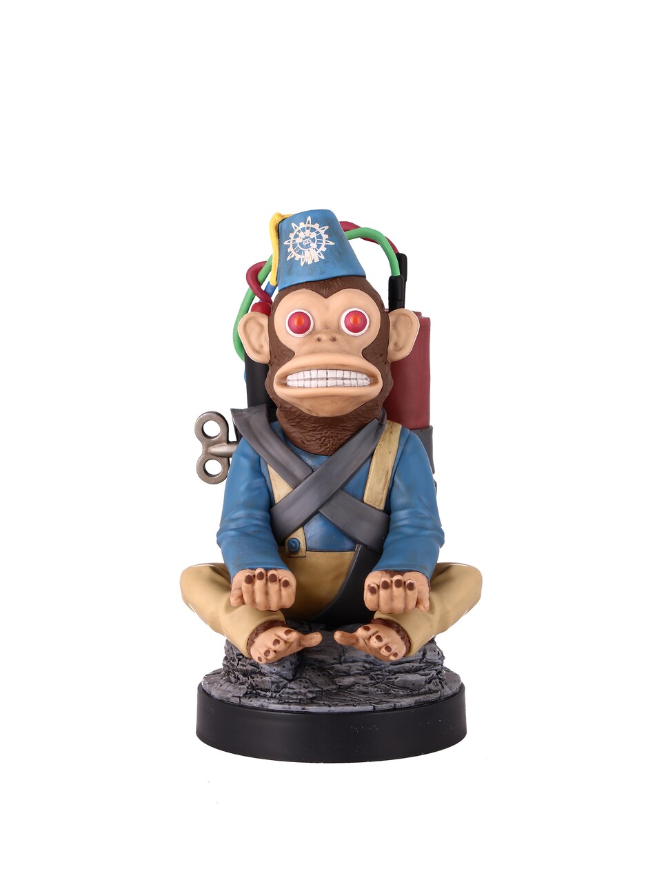 Exquisite Gaming: Call of Duty: Monkeybomb - Original Mobile Phone & Gaming Controller Holder, Device Stand, Cable Guys, Licensed Figure